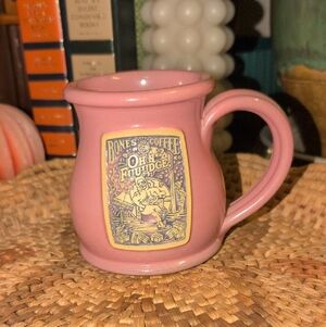 Pink Ceramic "Oh Fudge" Mug